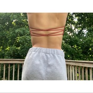 Free People Criss Cross Strappy Bralette